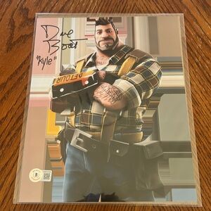 Fortnite Bam Box Junior Celebrity Autograph David Boat Kyle Beckett COA